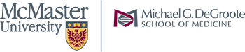 McMaster University and Michael G. DeGroote School of Medicine logos