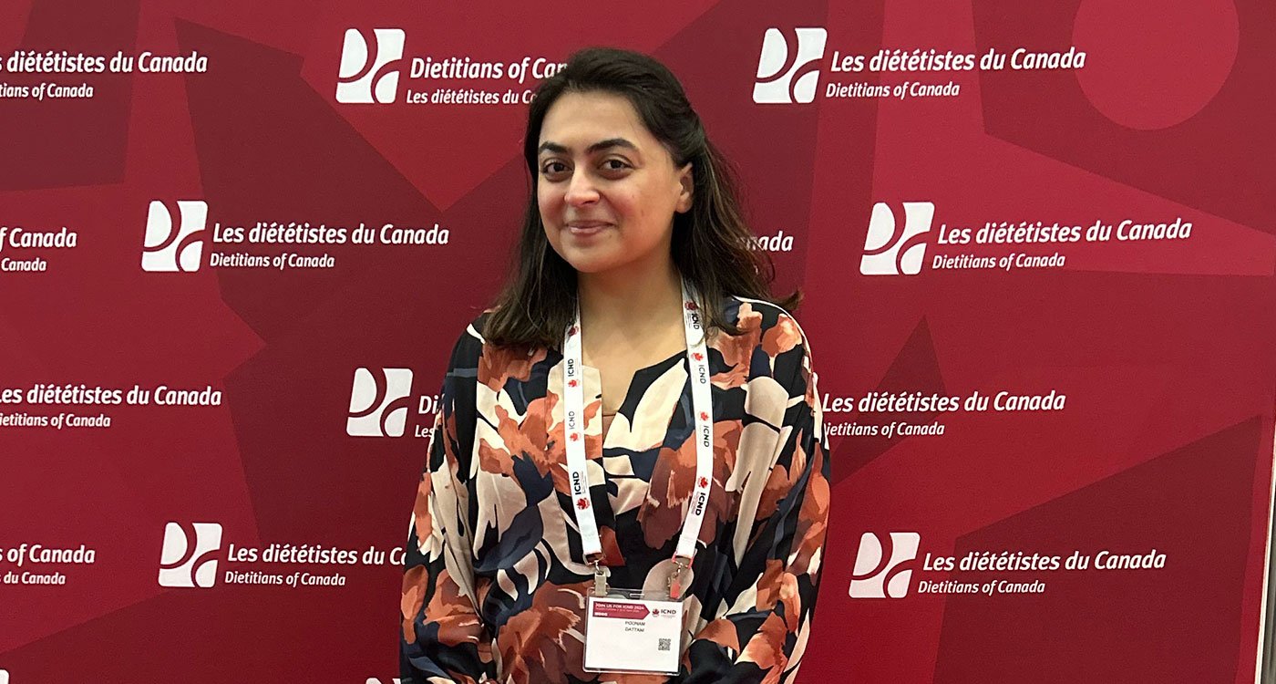 Poonam Dattani, Registered Dietitian, Sun Life | Osler Healthy Active Living Initiative outreach program