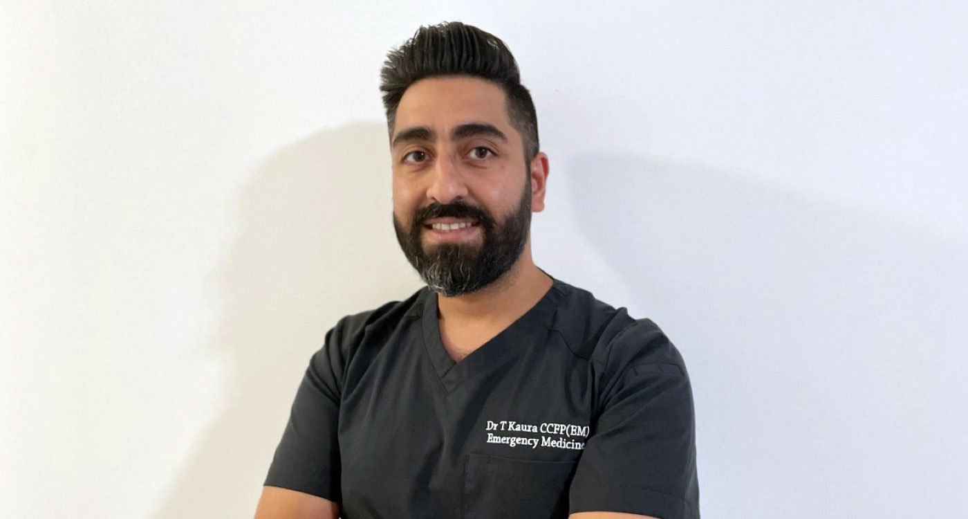 Dr. Tajinder Kaura, Emergency Physician and Osler's Site Chief for the Urgent Care Centre at Peel Memorial Centre for Integrated Health and Wellness