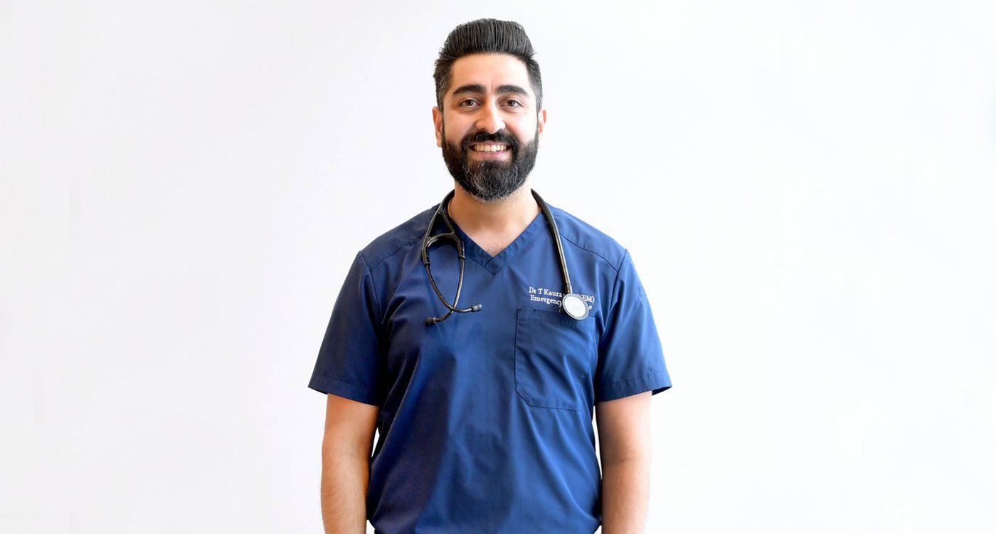 Dr. Tajinder Kaura, Emergency Physician and Site Chief of Peel Memorial's Urgent Care Centre