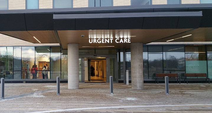 Exterior shot of Peel Memorial's Urgent Care Centre