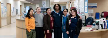Members of the Surgical team at Brampton Civic Hospital