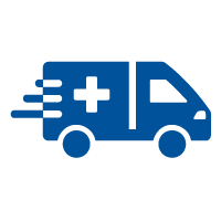 Icon of an ambulance Icon of an ambulance